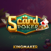 5 Card Poker card table