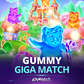 Gummy Giga Match candy reel